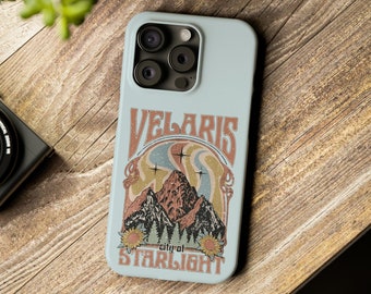 ACOTAR, Slim iPhone 15 Case, Velaris Phone Cover, iPhone 15 Pro, iPhone 15 Plus, iPhone 15 Pro Max, iPhone Case