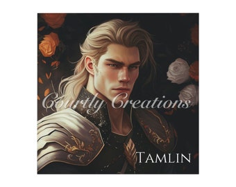 Tamlin, ACOTAR, Spring Court, SJM, Fan Art, High Fae, Night Court, unique, bookish, book club, book lover gift, acotar merch, high lord,