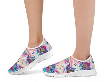 Flying Unicorns Lightweight Adult Yoga Shoes Home Shoes