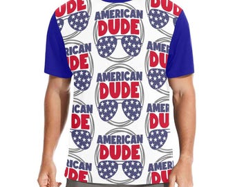 American Dude Short Sleeve Crew Neck T-Shirt | Ships from USA