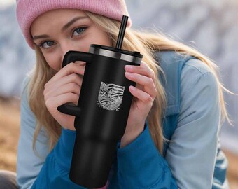 Legendary Sportsman Hunter Fisherman Pinnacle Engraved 40oz Tumbler