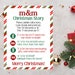 M&amp;M Christmas Story Poem Printable, Nativity Story, Jesus Birth ...