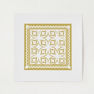 Beautiful Ralli Art Print - Abstract, Geometric Wall Art Inspired by ...