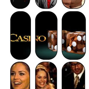 Casino Nail Decals