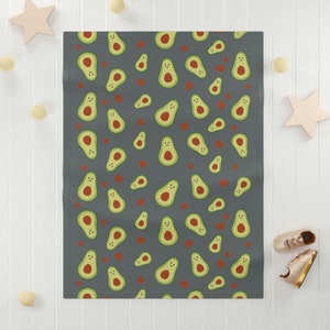 Avocado Soft Fleece Baby Blanket