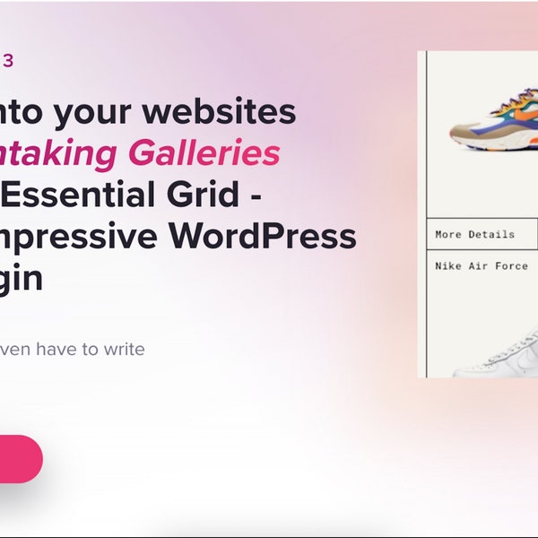 Boost Your Website's Visual Appeal with Essential Grid Gallery WordPress Plugin 3.1.0