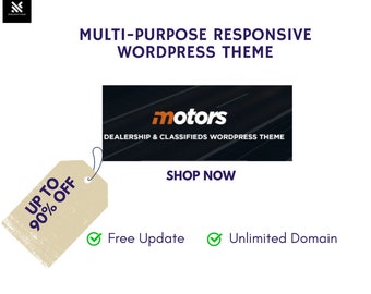 Motors 5.4 Car Dealer, Rental & Listing WordPress theme