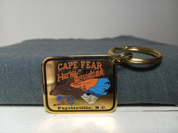 Vintage Solid Brass Harley Davidson Cape Fear Fay… - image 7