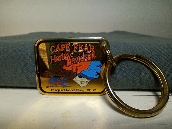 Vintage Solid Brass Harley Davidson Cape Fear Fay… - image 9