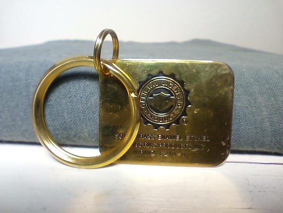 Vintage Solid Brass Harley Davidson Cape Fear Fay… - image 8