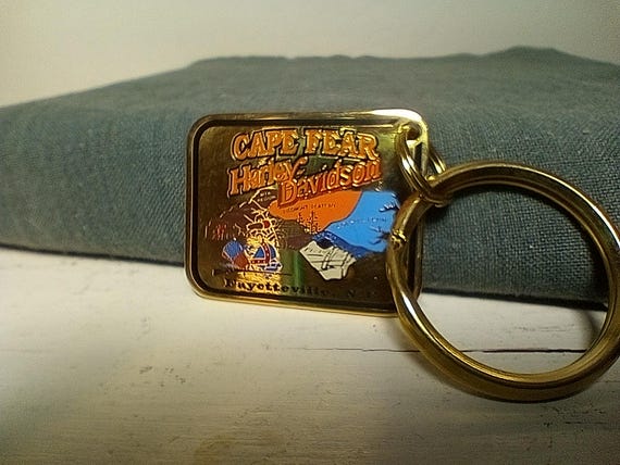 Vintage Solid Brass Harley Davidson Cape Fear Fay… - image 4