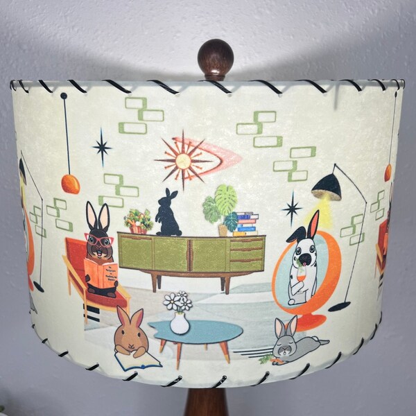 Rabbit Lamp - Etsy