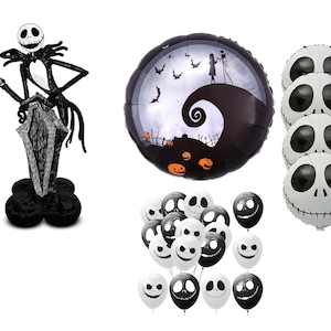 JACK balloons nightmare after xmas decor party choose decoration theme