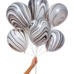 quatalex 8pc agata balloons best quality, 12in, wedding, anniversary, graduation accent balloon latex, bouquet, happy birthday