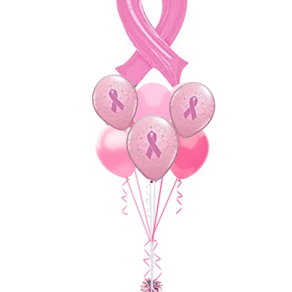 Breast Cancer Awareness Balloons - Etsy