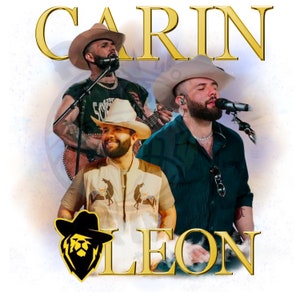 Carin Leon a inspiré PNG pour la sublimation. T-shirt de concert.