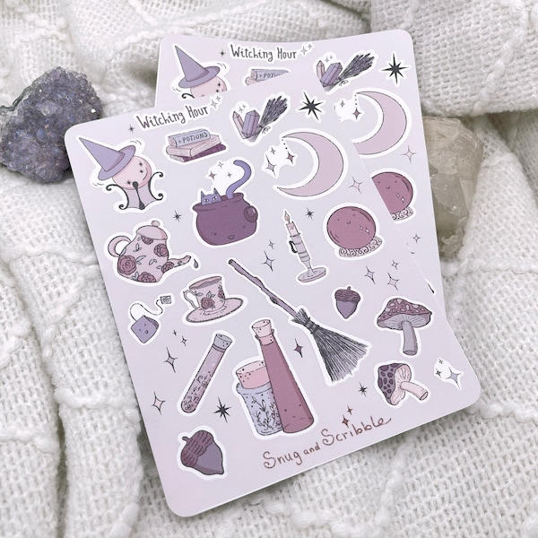 Witchy Sticker Pack - Etsy