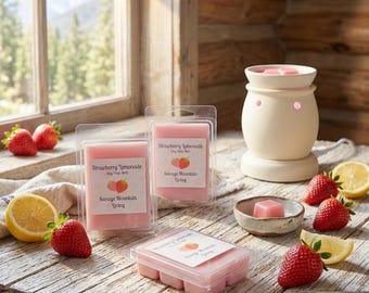 Strawberry Lemonade Hand-Poured Soy Wax Melts