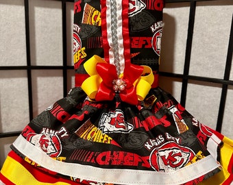 Kansas City Chiefs Dog Football Dress