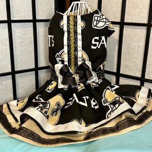 black and gold saints dress New Orleans dress-nightout