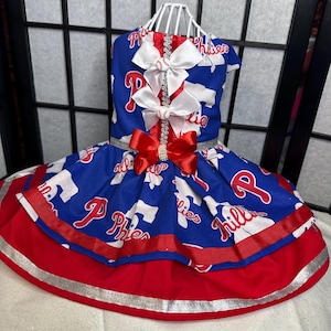 phillies jersey dress Pro Standard Philadelphia Phillies Oversized City Tour T-Shirt Dress