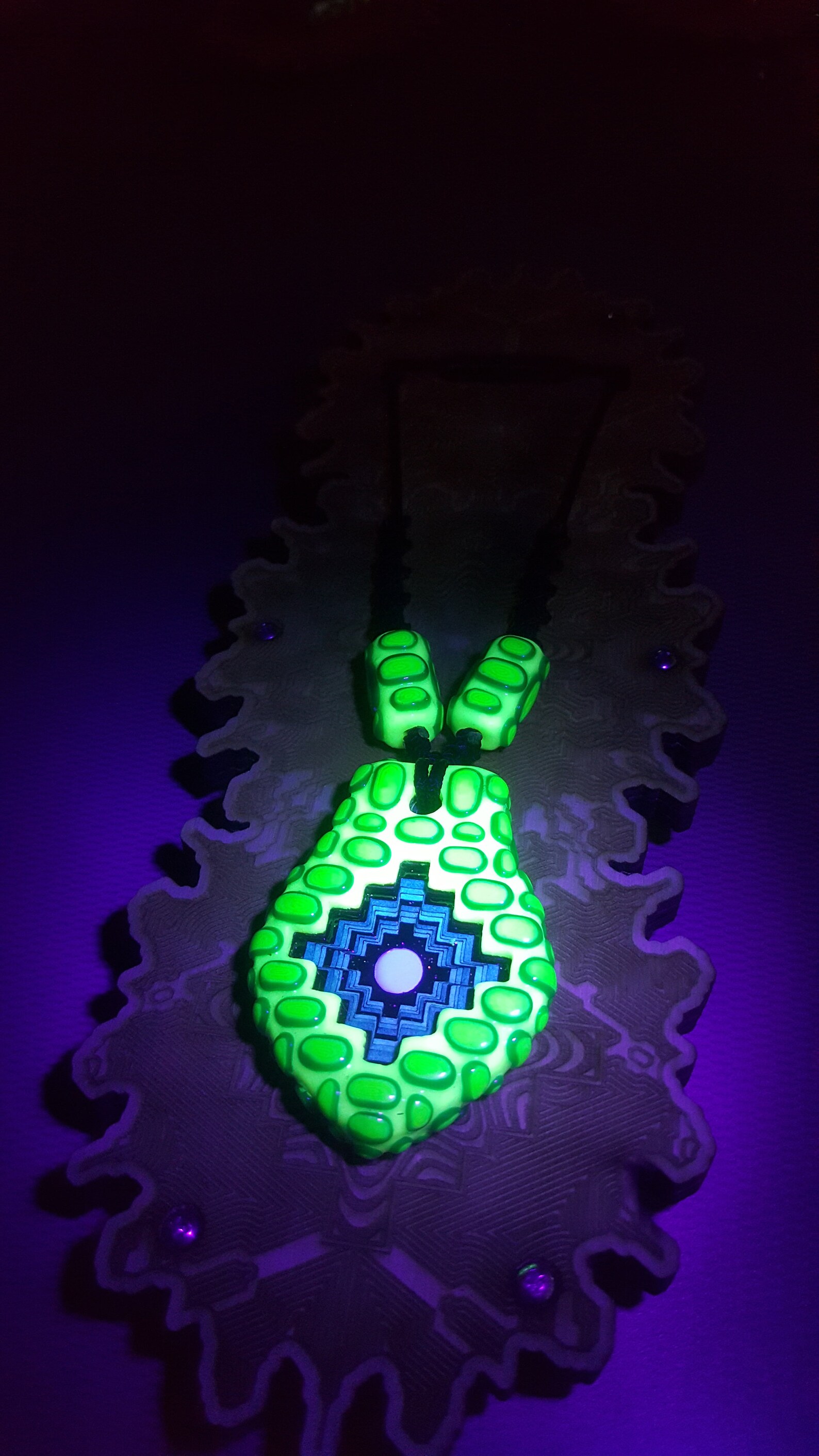 Psychedelic,handmade Jewelry,pendant,futuristic,unique,oneofakind ...