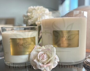Coconut-Apricot Candles, 150oz, 55oz, Big Candles, Long Burn Time