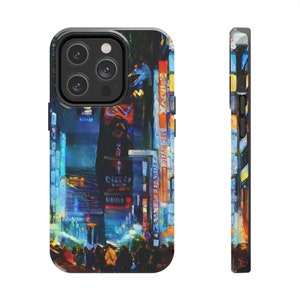 Shinjuku Phone Case Custom Japanese Anime Case Godzilla Phone Case King Kong Tough Case Iphone 14 13 12 Case-Mate case Unique Christmas Gift