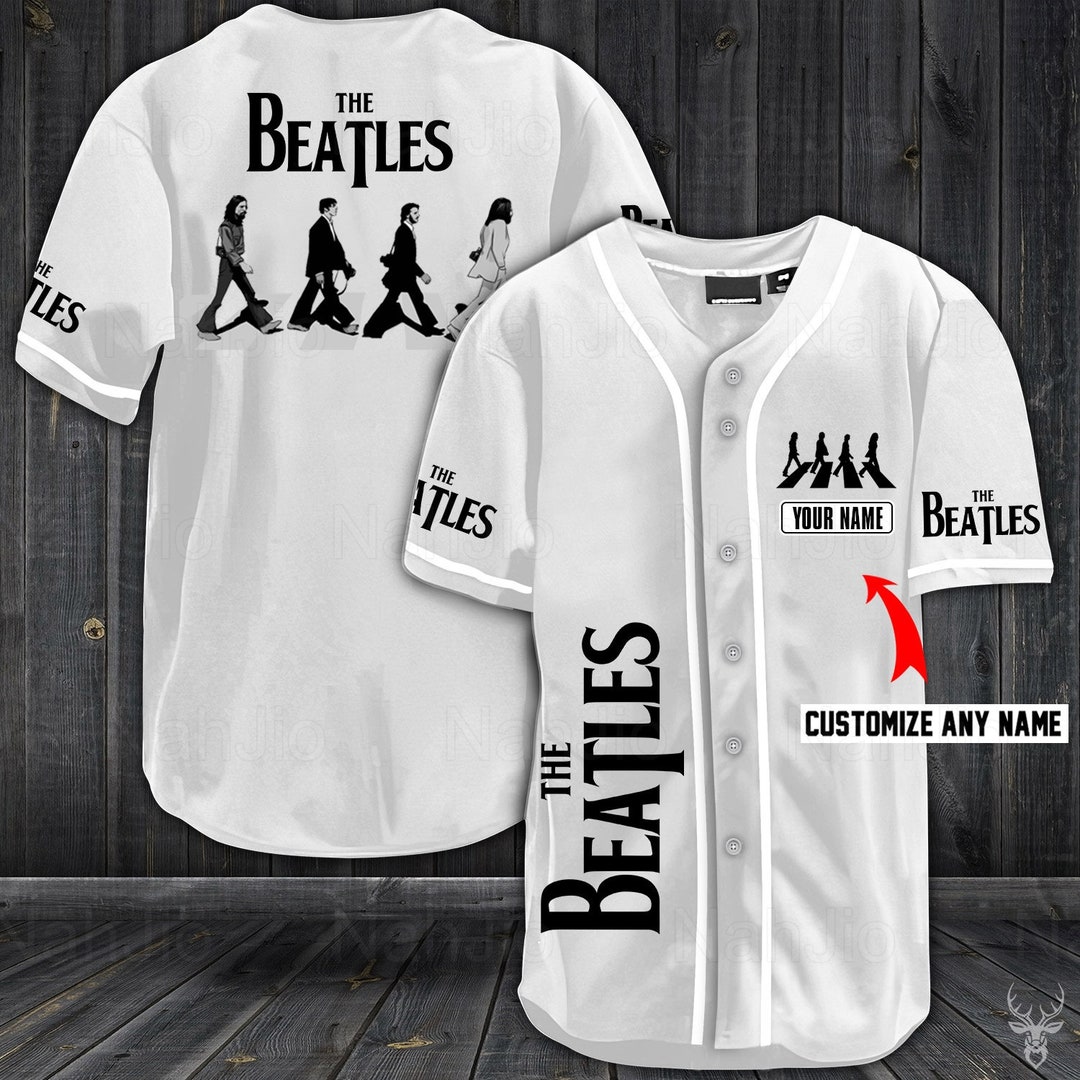 The Beatles Baseball Jersey the Beatles Shirt the Beatles Etsy