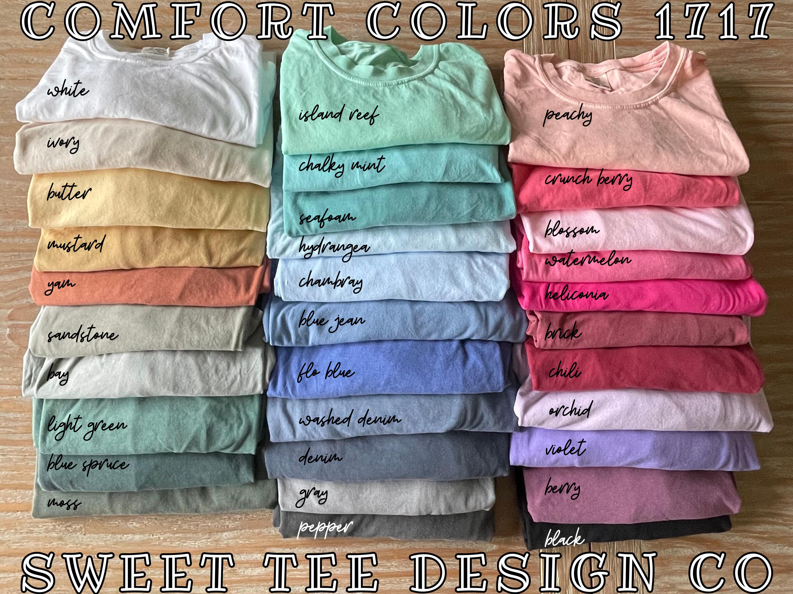 Comfort Colors 1717 Garment-dyed Heavyweight T-shirt: Vintage