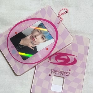 Ateez Acrylic Photocard Holder