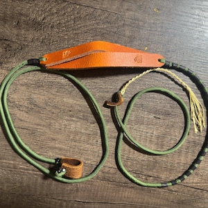 Pas pasterski Lamb Sling: skórzany i ze spadochronem