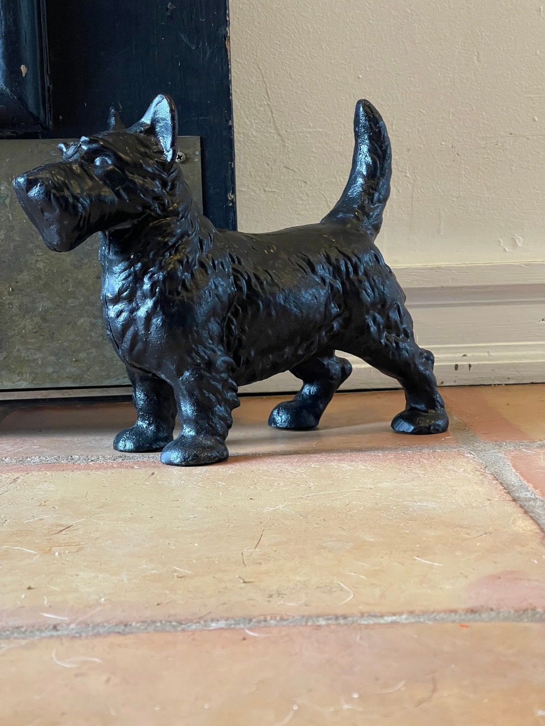 Cast Iron Dog Door Stoppers