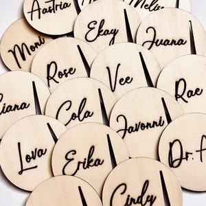 Drink Tags, Wedding Drink Tags, Drink Toppers, Seating Tags, Name Drink Tags, Seating Placement Drink Markers, Drink