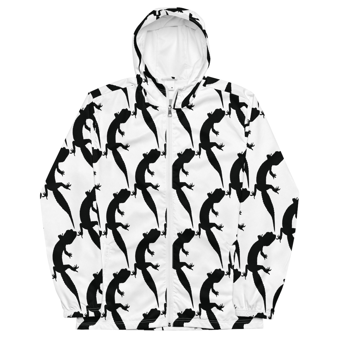 Leopard Gecko Mens Windbreaker Etsy