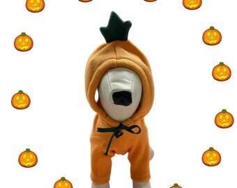 Pumpkin fleece Dog Hoodie