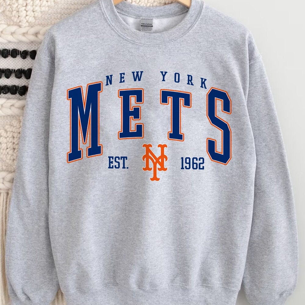 Vintage New York Mets Sweatshirt, New York Baseball Hoodie, Vintage Baseball Fan Shirt, New York Mets Shirt, Mets Unisex Tee