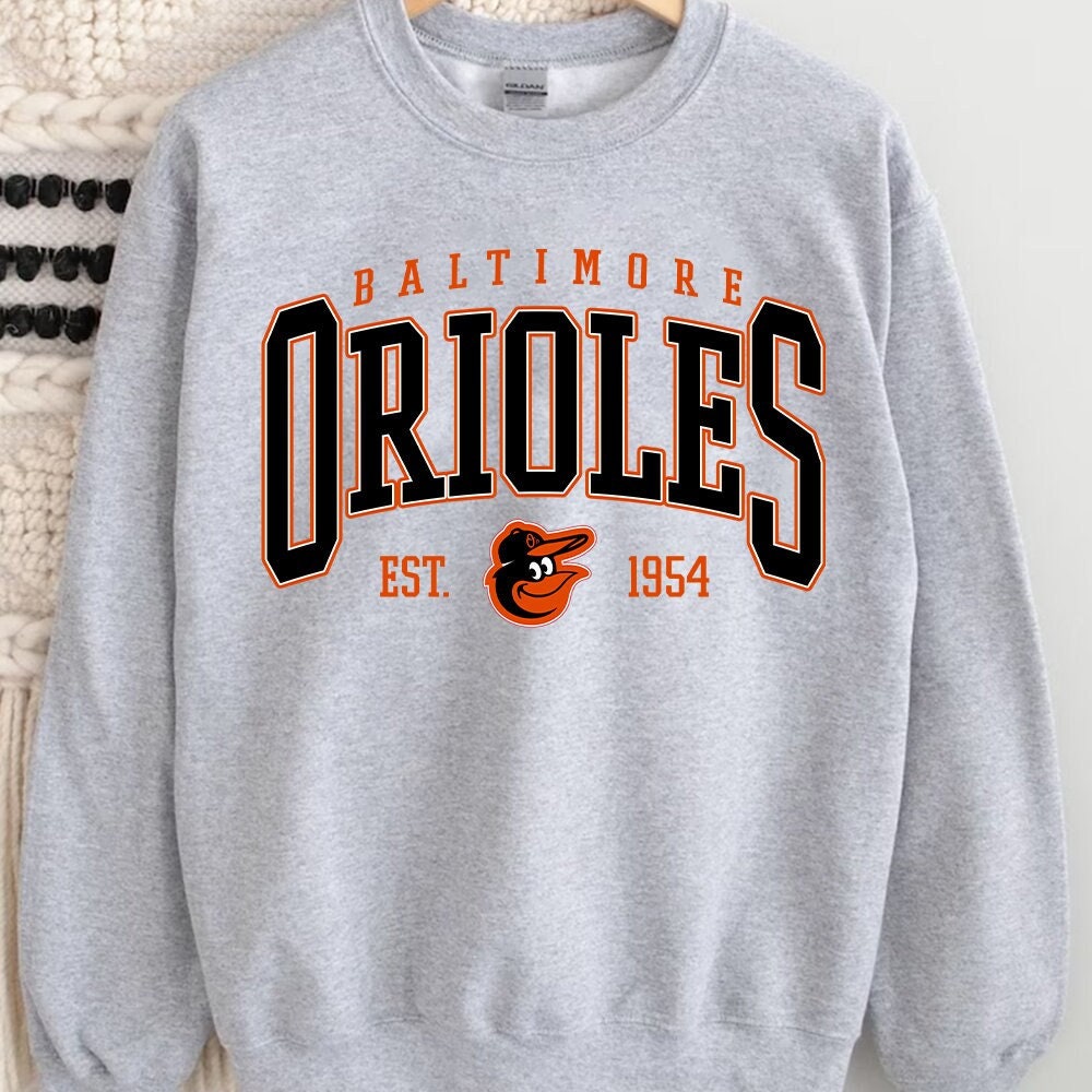 Vintage Baltimore Orioles Sweatshirt, Baltimore Baseball Hoodie, Vintage Baseball Fan Shirt, Baltimore Orioles Shirt, Orioles Unisex Tee