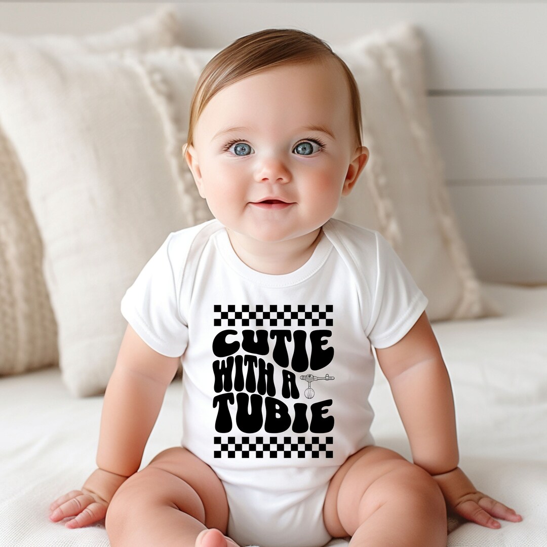 Cutie With A Tubie SVG Tubie SVG Gtube GJ Tube Medical Mom Etsy