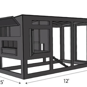 Farm Coop Plans: DIY Rabbits, Chickens, ect... Modern Plans