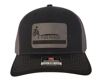 California meme trucker hats, Leatherette Patch Caps, Vintage Snapback Hats, Funny trucker hats, mesh Hats, Richardson hat, California hats