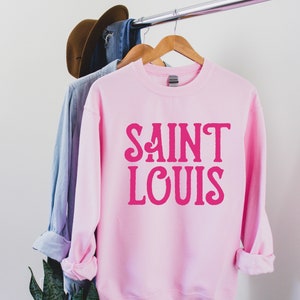 SAINT LOUIS Sweatshirt, comfy, STL shirt, stl, St Louis shirt, St Louis Soccer, St Louis City shirt, Cardinals Baseball, Saint Louis Soccer
