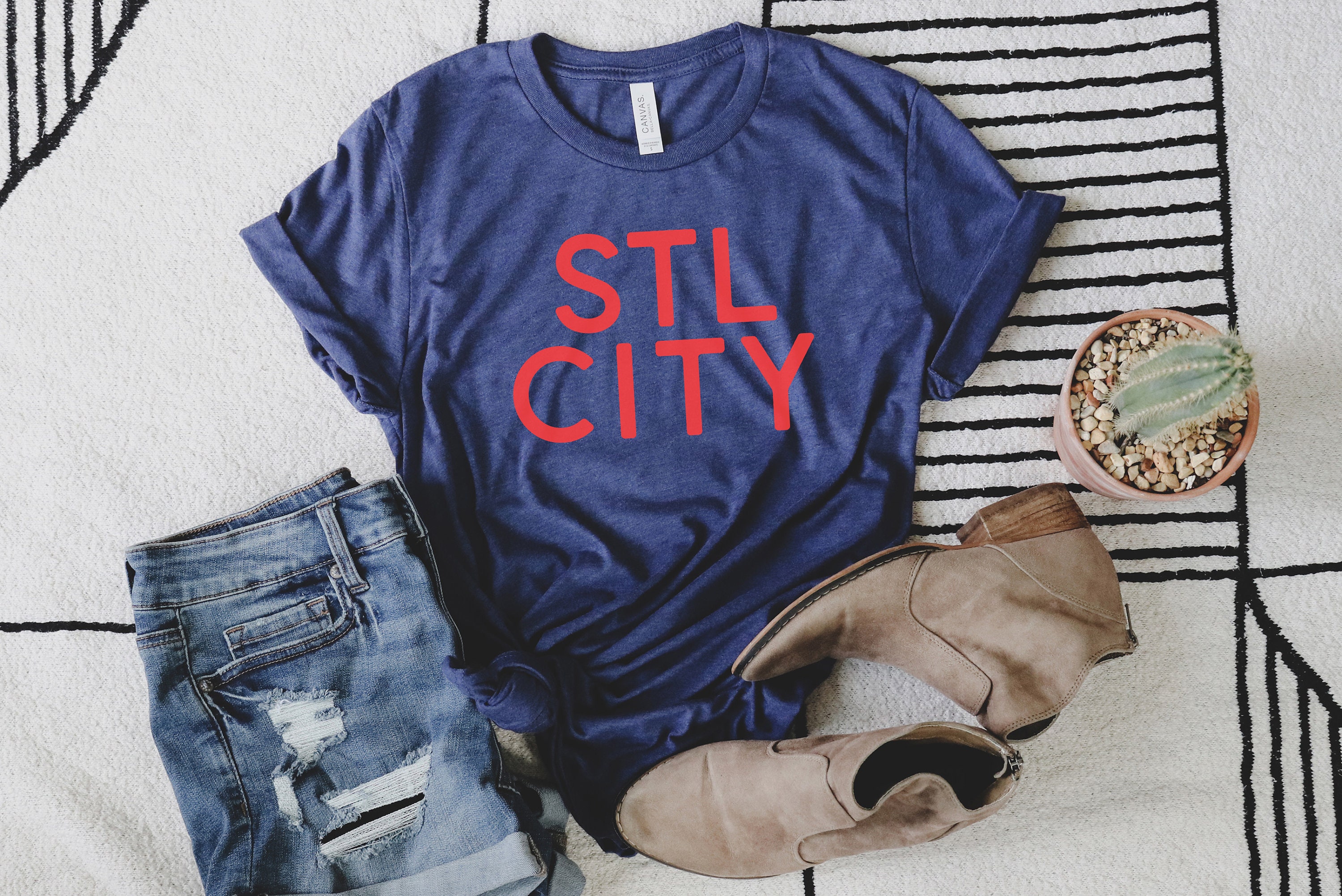 Retro wavy text St. Louis City Soccer T-Shirt – The Mash Pit
