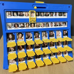Custom Guess Who Board Game - Your Pictures! - Family Guess Who - Digital Download - Great Gift! - Physical Guess Who Game is Not Included