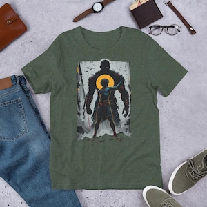 David vs Goliath T-Shirt | Christian Underdog Victory Tee | Faith Over Fear Shirt | Bible Hero Graphic | Spiritual Strength Gift