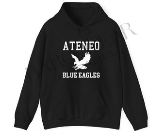 Ateneo Blue Eagles ADMU Ateneo De Manila University The Ateneo University  Atenean Atenista Go Blue Jesuit School Loyola Philippines Hoodie