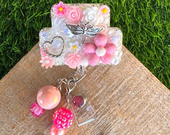 Garden Badge Reel: Junk Charm ID Holder