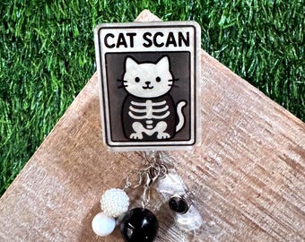 Funny Badge Reel, ID holder for CT tech