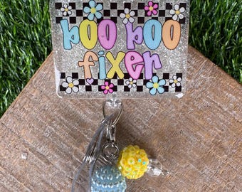 Ortho Badge, Boo Boo Retractable reel for ER nurse
