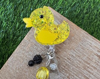 Rubber Duck Badge,  retractable reel for nurse